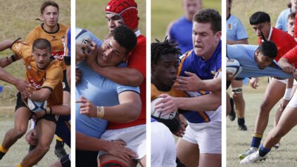 Photo Gallery: Big hits, great action at NSW Schools rugby trials