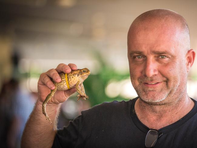 Berry Springs Tavern owner Ian Sloan. Picture GLENN CAMPBELL