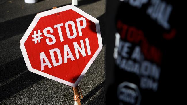 Labor MPs were given a playbook on how to overturn ­approvals for Adani’s coalmine during closed-door meetings, it has been revealed. Picture: AAP