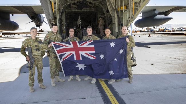 The Australian troops departed Afghanistan much earlier than expected and much sooner than Scott Morrison had announced earlier this year. Picture: Gary Ramage