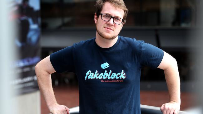 Jackson Palmer; founder of virtual currency Dogecoin, in Sydney.