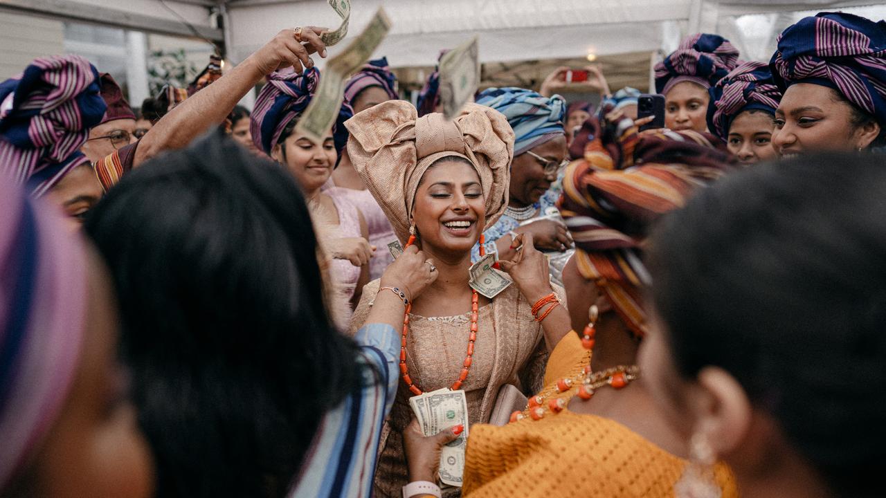 Heartwarming ‘beautiful chaos’ behind award-winning wedding photo