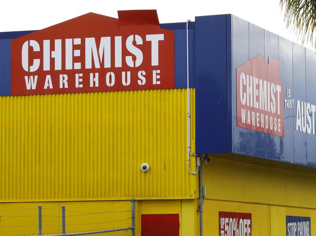 BRISBANE, AUSTRALIA - NewsWire Photos JANUARY 20, 2023: General views and stock images of retail outlets. Shown is a Chemist Warehouse. Picture: NCA NewsWire/Tertius Pickard