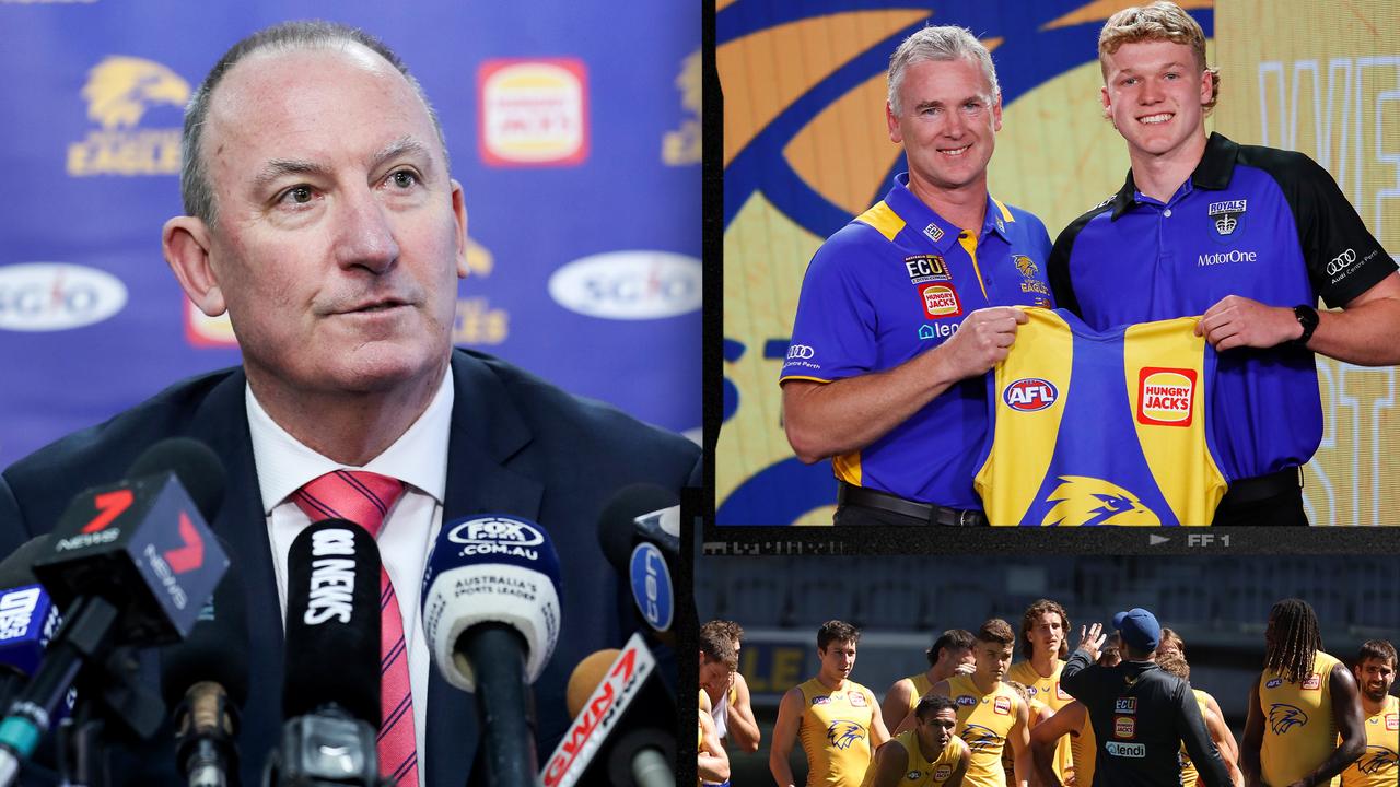 Can the coach and chief executive of the West Coast Eagles survive