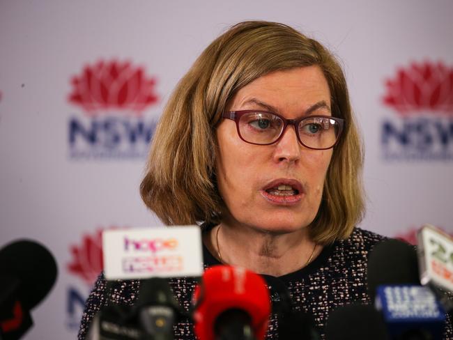 NSW chief health officer Dr Kerry Chant said the Omicron outbreak was a ‘rapidly evolving situation’. Picture: NCA Newswire / Gaye Gerard