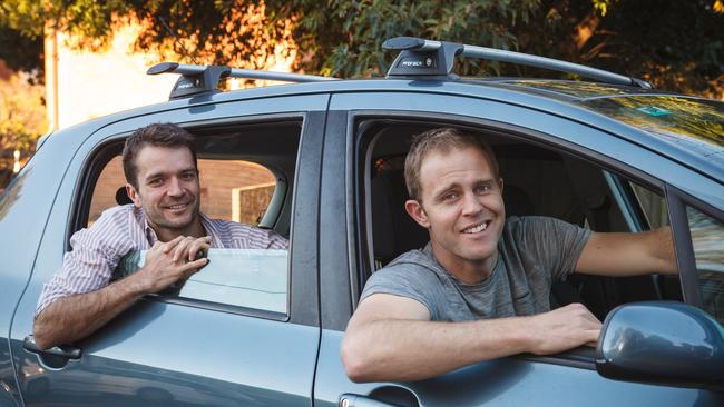 Car Next Door founders Dave Trumbull (left) and Will Davies.