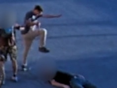 CCTV footage reveals Nelson Dodd's shocking attack on a stranger .