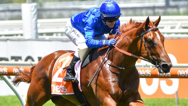 Hanseatic has eased the betting for the Golden Slipper. Picture: AAP