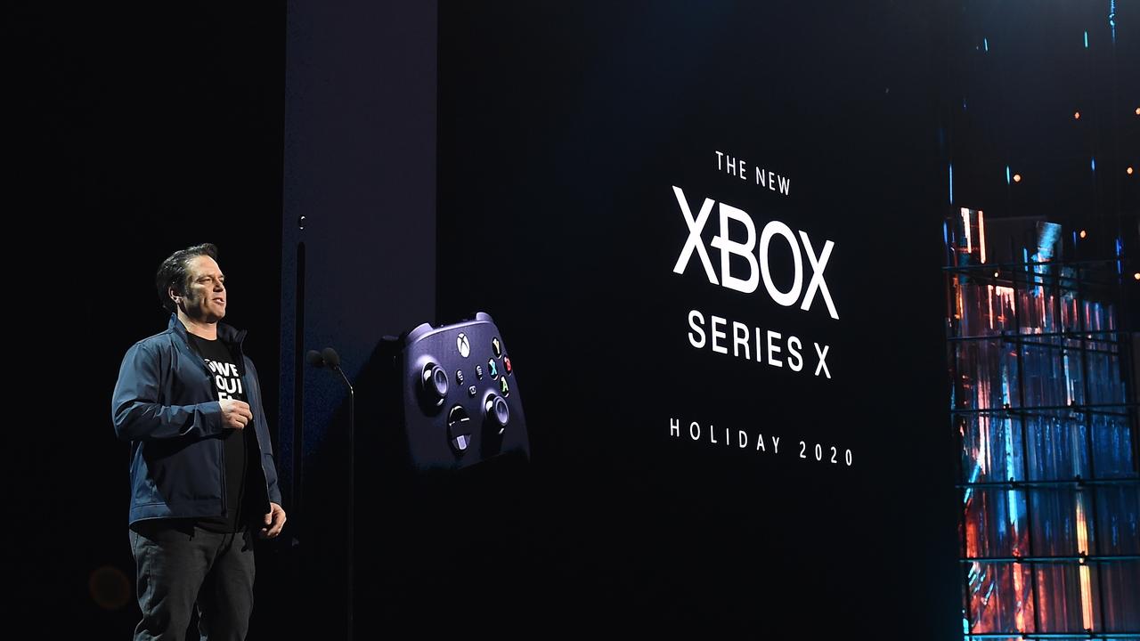 Xbox head Phil Spencer unveiled the Xbox Series X in December last year. Picture: Frank Micelotta/PictureGroup