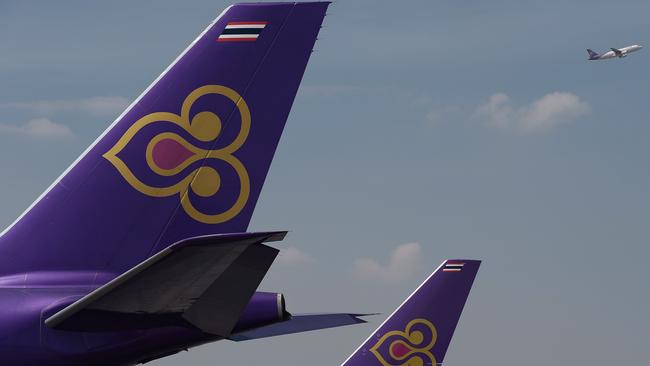 Thai Airways is set to undergo a restructuring. Picture: AFP