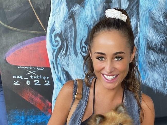 Melbourne DJ Courtney Mills has been ‘hospitalised with bleeding to the brain’ after a ‘terrible’ fall in Bali that friends say has her fighting for her life. Picture: instagram https://www.instagram.com/djcourtneymills/?hl=en