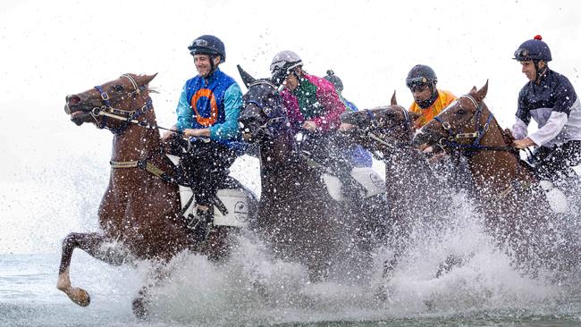 Making a splash. Picture: Jason Edwards