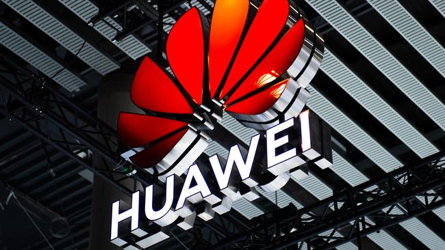 Chinese telecommunications company Huawei was banned from supplying equipment for the NBN and the 5G network in Australia. Picture: Getty Images