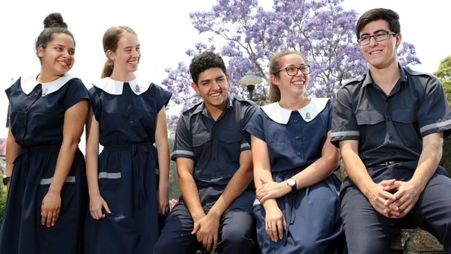 North Parramatta Redeemer Baptist School Headmaster Russell Bailey says they don't have school captains because everyone has to be a leader. Picture: Jonathan Ng