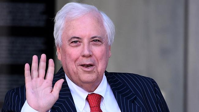 Businessman and former federal MP Clive Palmer.