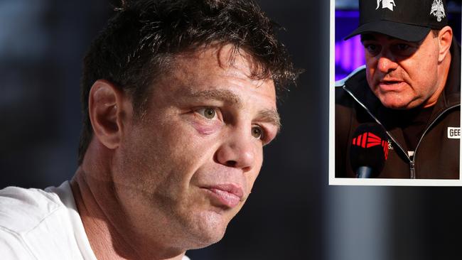 Jim Kambosos and Michael Katsidis had a heated exchange on Facebook.