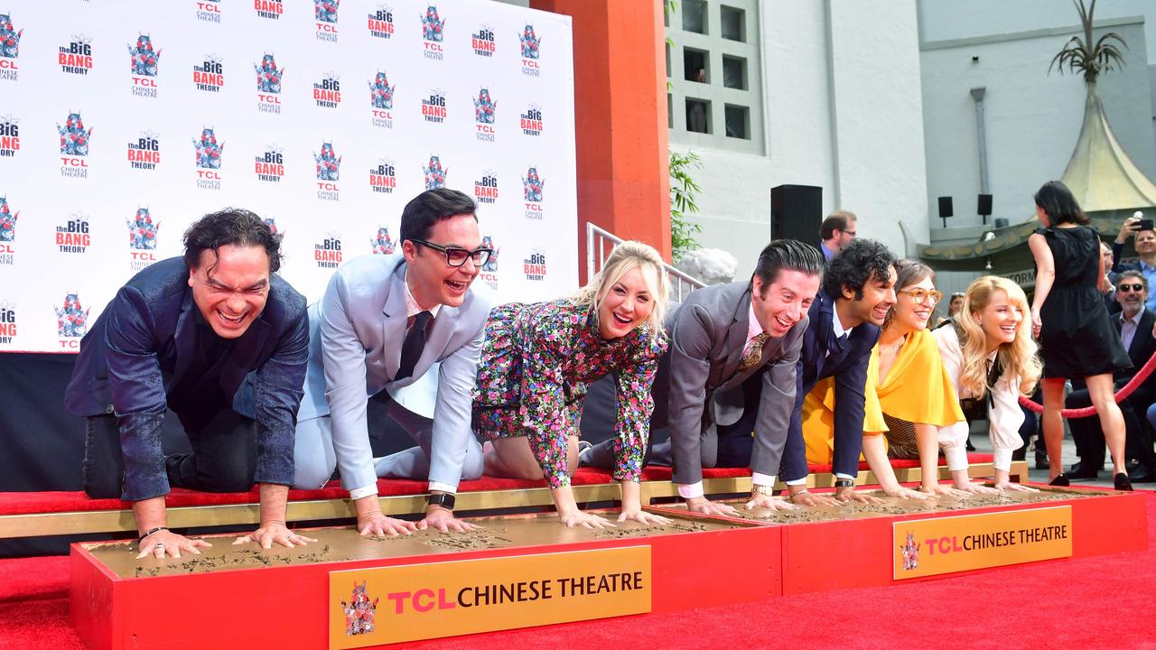 The cast of The Big Bang Theory. Picture: Frederic J. Brown/AFP