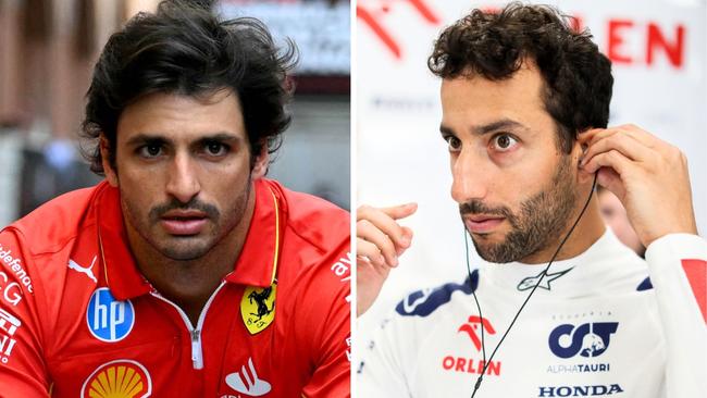 Carlos Sainz and Daniel Ricciardo.