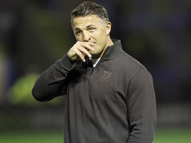 Sam Burgess before the Betfred Super League match at the Halliwell Jones Stadium, Warrington. Picture date: Friday February 21, 2025. (Photo by Richard Sellers/PA Images via Getty Images)