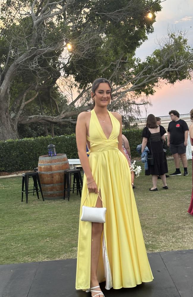 Students from Hervey Bay State High School have celebrated their formal.