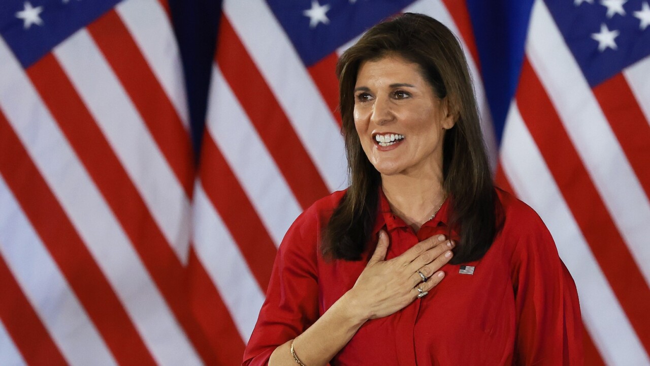 ‘I’m not giving up’: Nikki Haley to continue presidential run after South Carolina loss