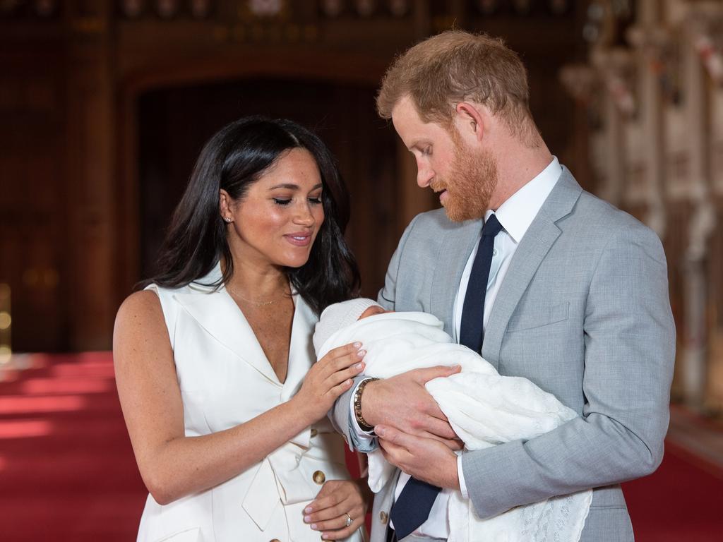 Meghan said the little boy had ‘the sweetest temperament’. Picture: Dominic Lipinski - WPA Pool/Getty Images 