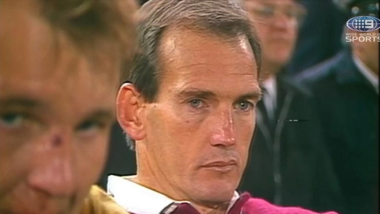 Wayne Bennett has no regrets. Photo: Channel 9