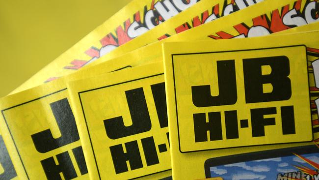 The JB Hi-Fi brand saw sales up just under 1 per cent; The Good Guys dropped 10 per cent. Picture: NCA NewsWire/Joel Carrett