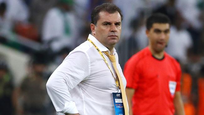 Socceroos coach Ange Postecoglou.