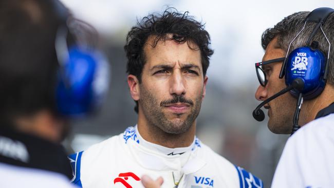 Daniel Ricciardo walked away feeling positive. (Photo by Rudy Carezzevoli/Getty Images)