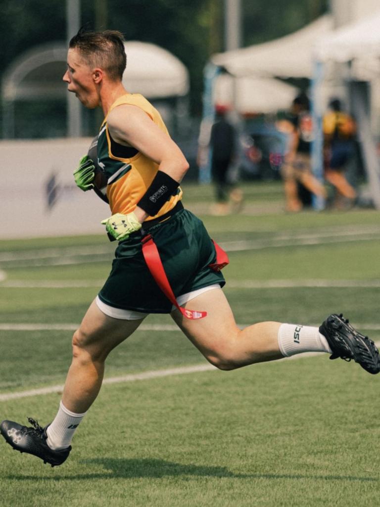 2023 Asia-Oceania Championships. Australia's Flag Football Men and Women. Picture taken from Gridiron Australia Instagram, 28 October 2023