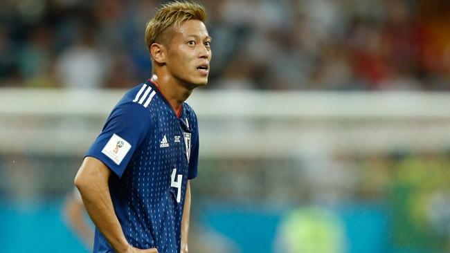 Japan midfielder Keisuke Honda.