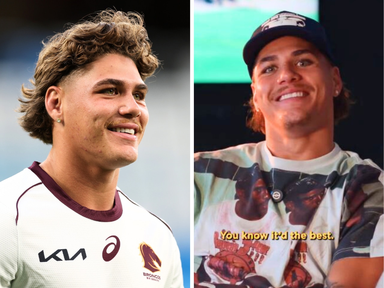 Reece Walsh has launched his own YouTube channel. Image: Instagram