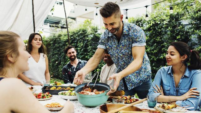 Bringing food to share with friends is back in style in the summer party season.