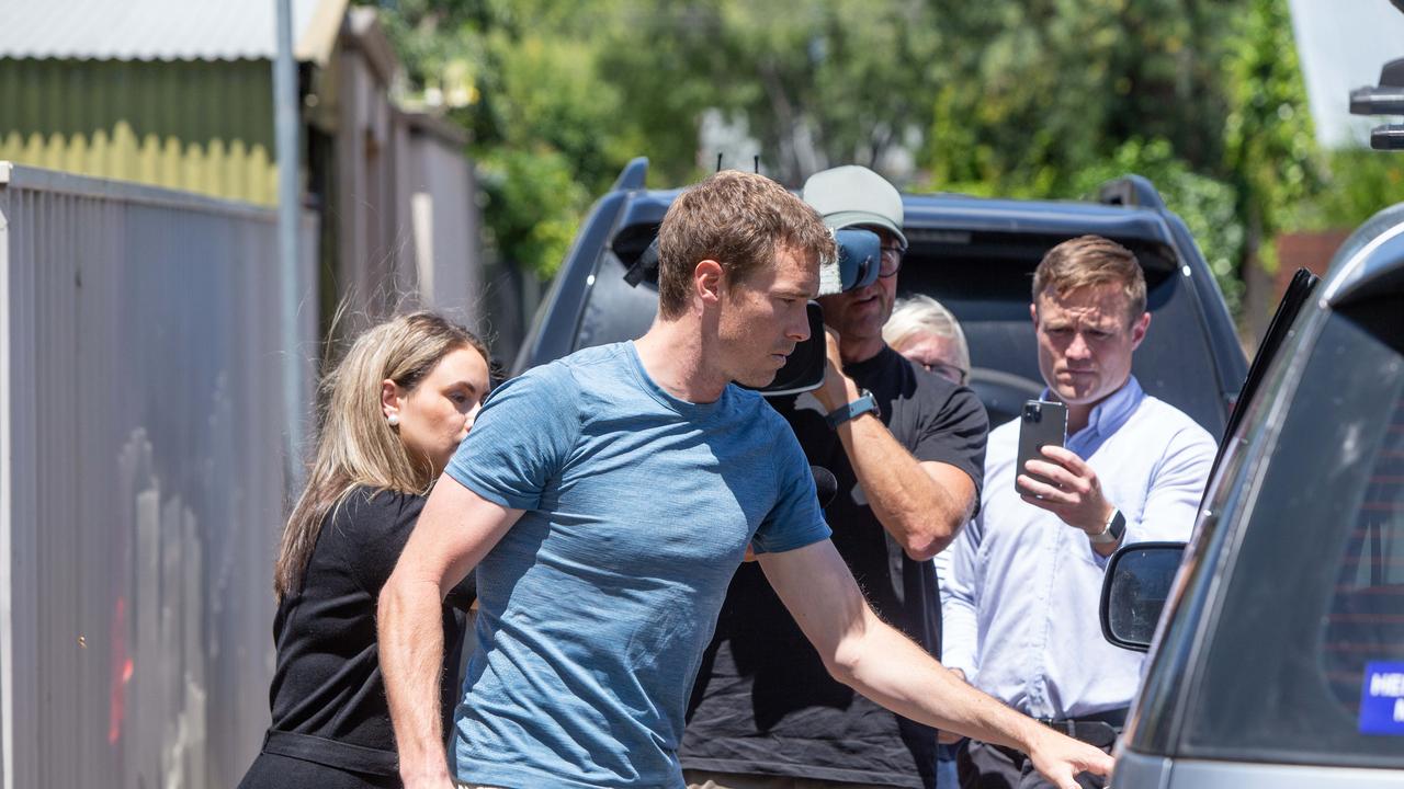 Rohan Craig Dennis outside his home. Picture: Brett Hartwig