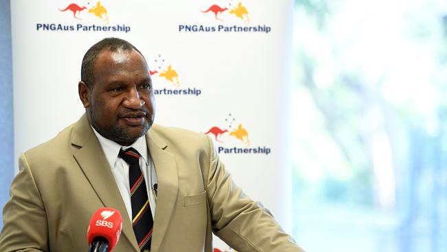 “The chairman has responded positively indicating that they fully understand the position of the government and that they will respond after their consultations with other joint venture partners have concluded,” Prime Minister James Marape said. Picture: AFP