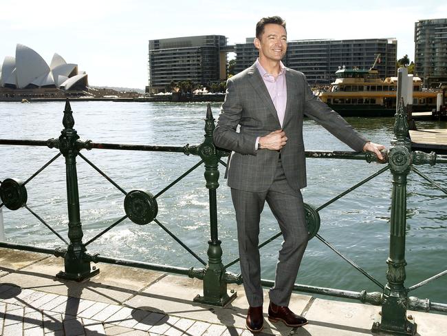 Hugh Jackman is currently in the middle of a world tour. He now calls Bondi home. Picture: John Appleyard