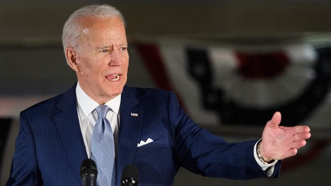 Joe Biden must keep campaigning as if it’s a South Carolina’s make-or-break moment. Picture: AFP