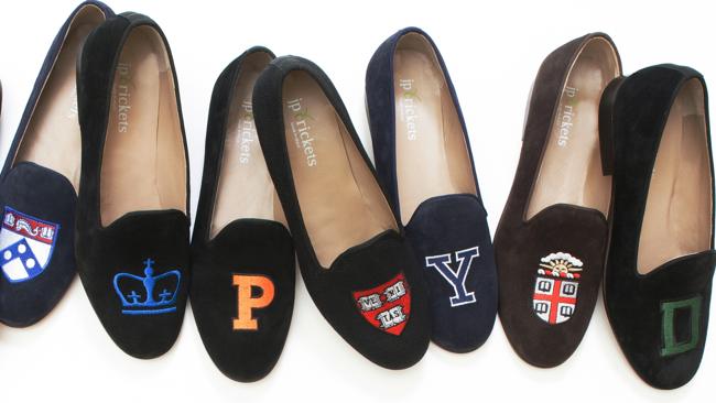 Over 60 years and trendy again ... JP Crickets' Italian-made loafers. (AP Photo/JP Crickets)