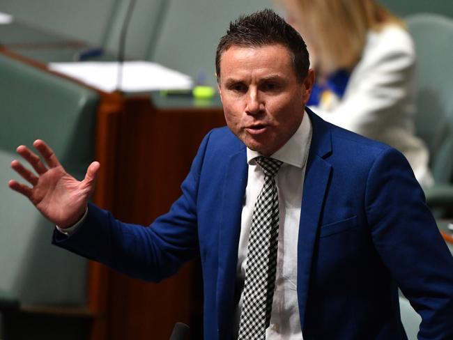 Liberal Member for Bowman Andrew Laming’s detractors dredged up baseless allegations against him that were more than a decade old. Picture: Mick Tsikas/AAP