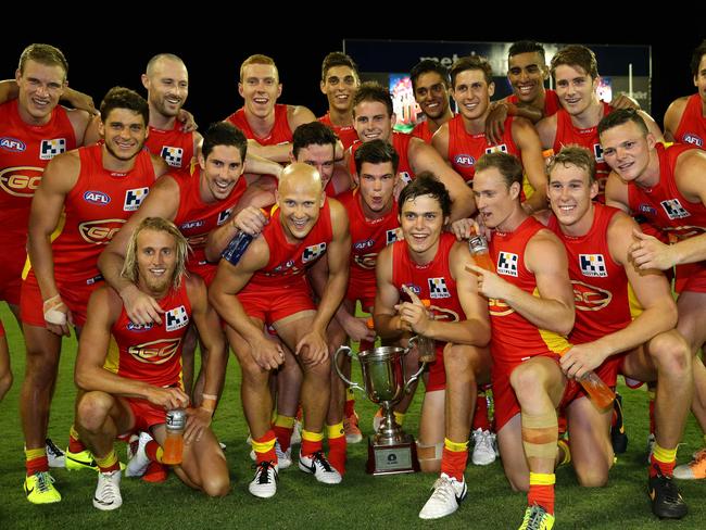 At their most damaging, the Suns have displayed a wealth of midfielders who run and spread to devastating effect. Picture: Adam Head