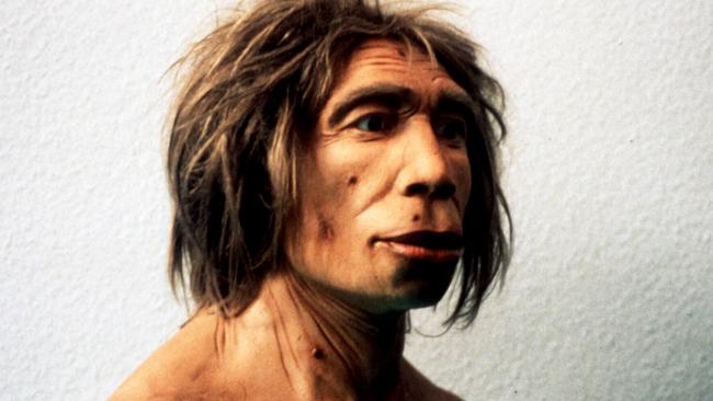 Artists reconstruction sculpture of 