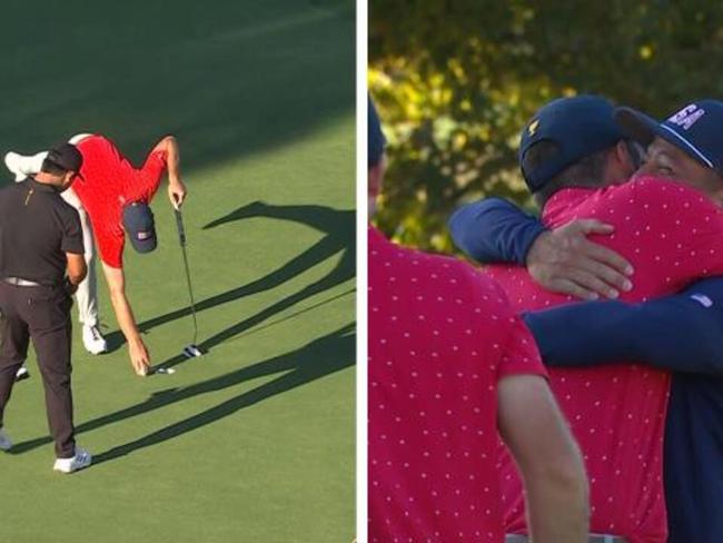 Team USA claims Cup despite missed putt