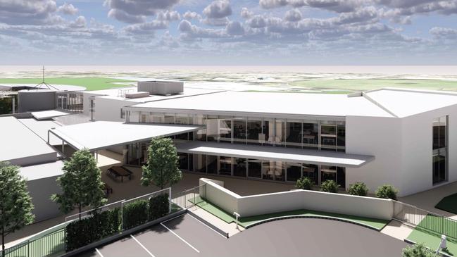 The ‘Aspire Centre’ at Immanuel Primary School would not be for extra students, but for the existing enrolments. Picture: Swanbury Penglase