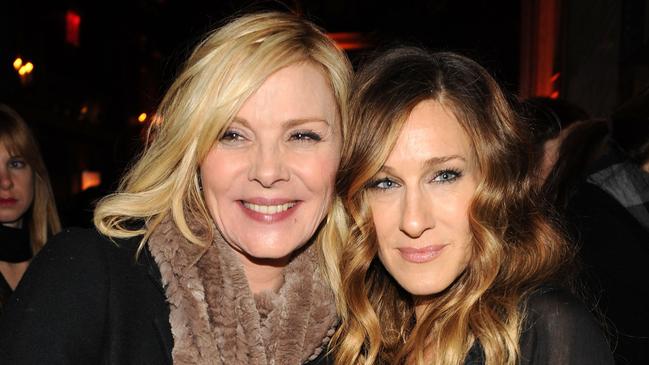 Kim Cattrall and Sarah Jessica Parker. Picture: Bryan Bedder/Getty Images