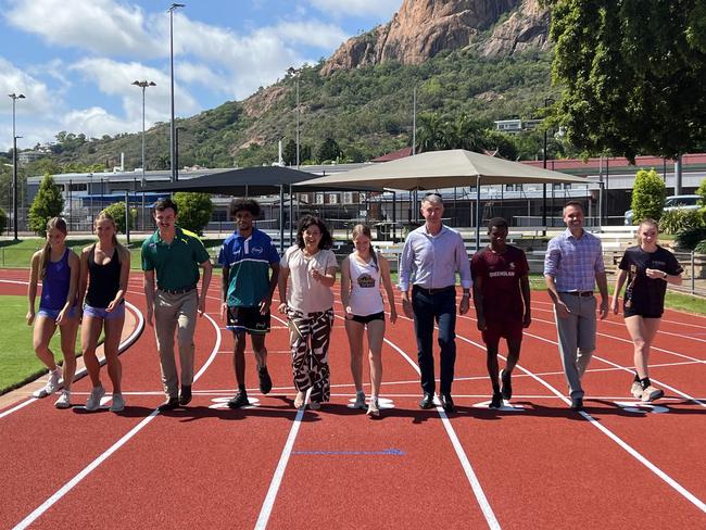 $1.3 million worth of upgrades was delivered to Townsville Sports Precinct's athletics track.