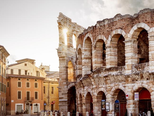 Colliseum in Verona city, Italy