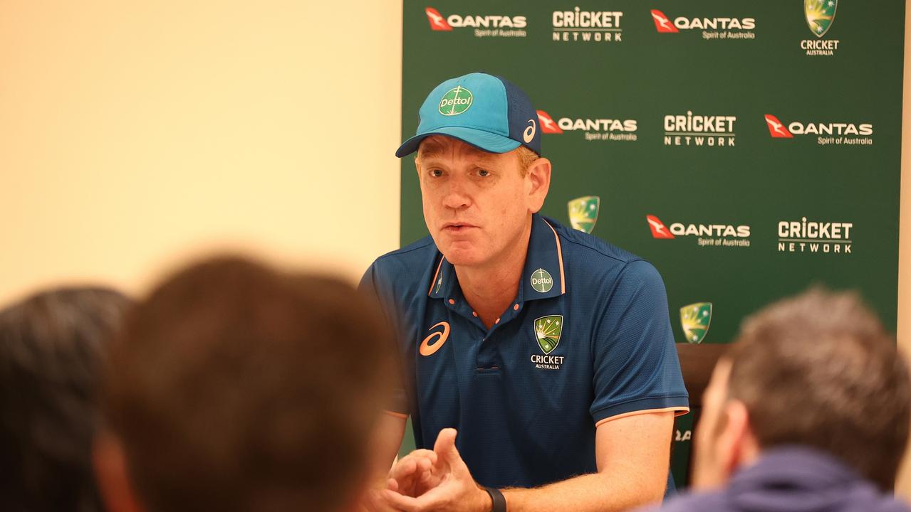 Australian coach Andrew McDonald says England’s ‘vulnerabilities are still there’. Picture: Robert Cianflone/Getty Images