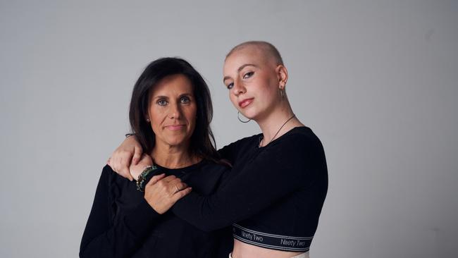 Anais, 15, who didn’t pursue symptoms initially dismissed as a stomach problem before being diagnosed with a 23-centimetre ovarian cancer tumour last September. Her mother said she was reluctant to keep approaching medicos for help during Covid.