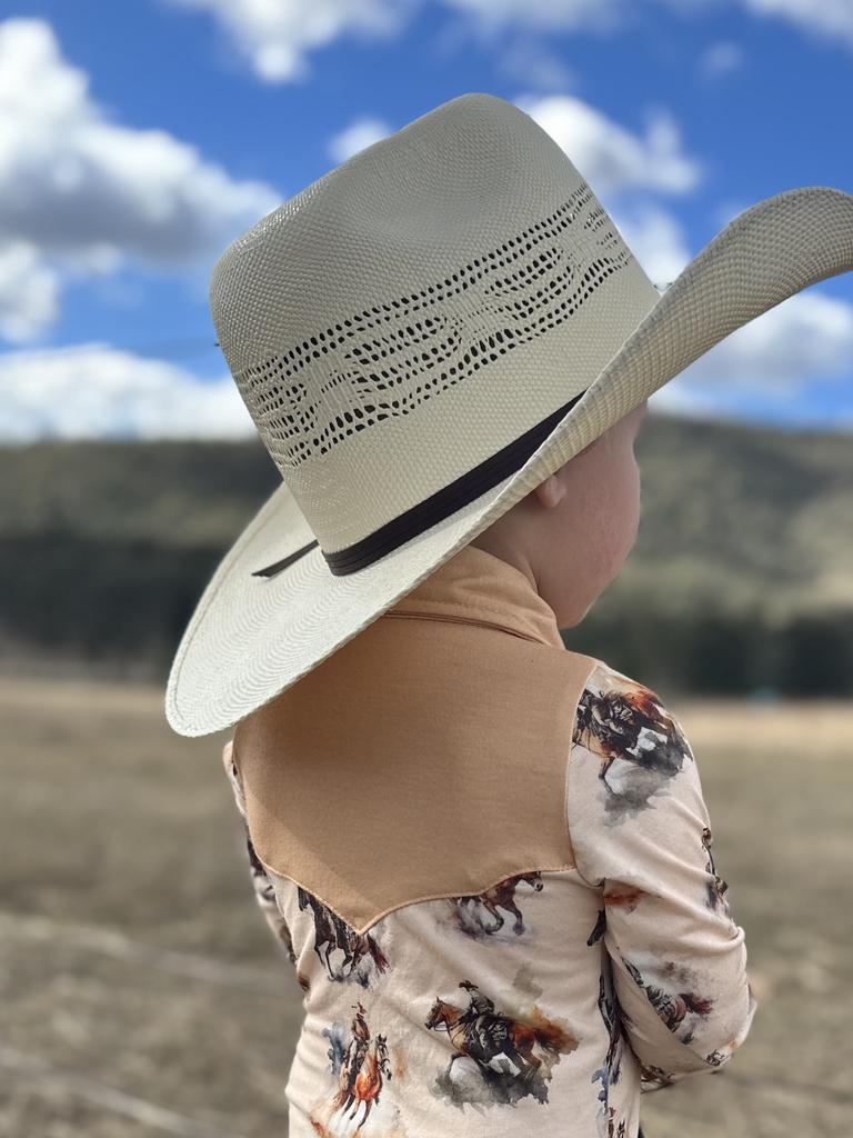 Ayla Jennings-Bade runs a western and country attire brand called CKL Country and Kids.